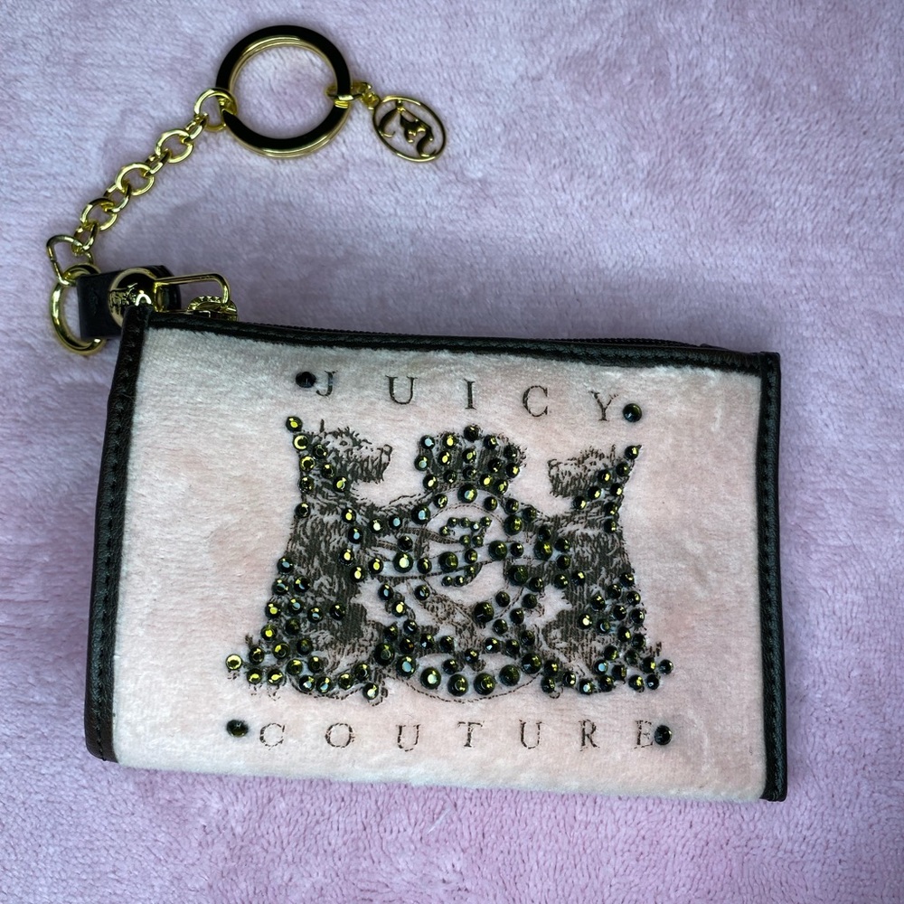 Juicy Couture Daydreamer Vintage Pink Coin Wallet